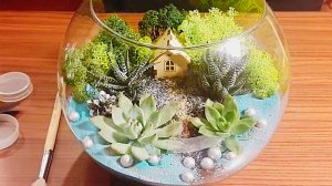 ФЛОРАРИУМ СВОИМИ РУКАМИ 👍😊