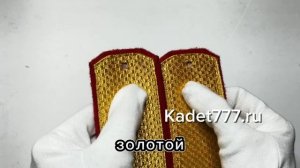 погоны фсо парадные красные