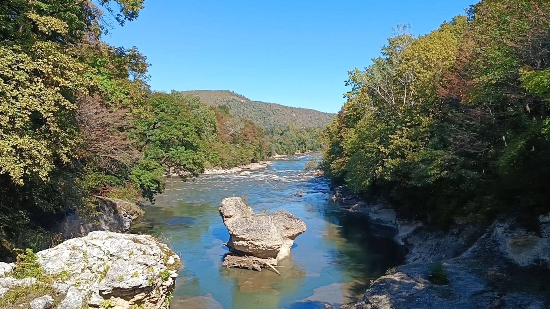 АДЫГЕЯ ПРЕКРАСНА. НА РЕКЕ БЕЛАЯ