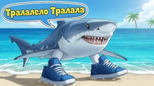 ТРАЛАЛЕРО ТРАЛАЛА / ПЕСНЯ КЛИП про акулёнка Tralalero Tralala