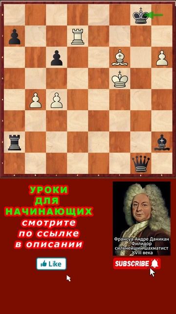 Шахматный Приём ЗОНТИК ♖ ШАХМАТЫ УРОКИ ОБУЧЕНИЕ для начинающих Shorts смотреть онлайн