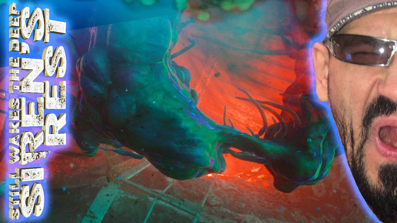 Застрял в темноте под водой с мясным нечто Siren's Rest