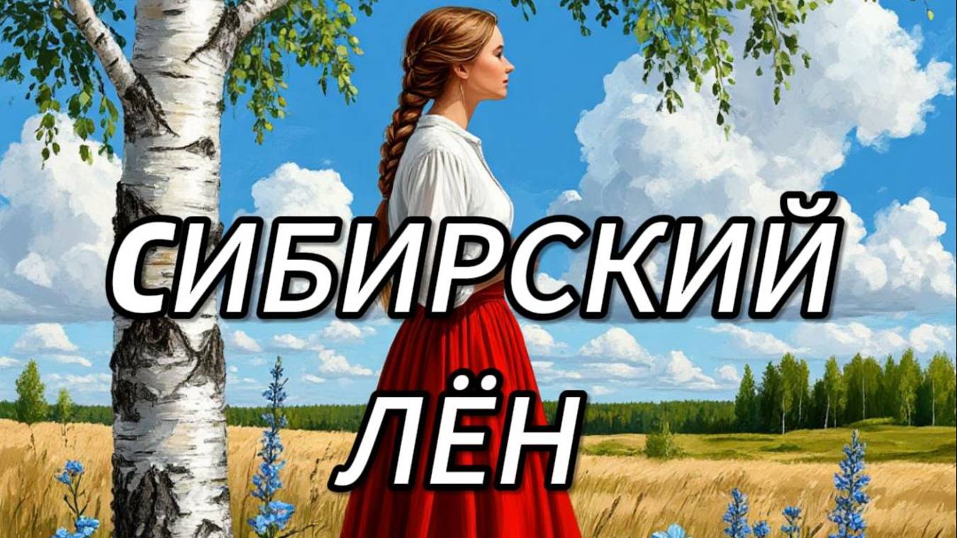 Песня "Сибирский лён" смотреть онлайн