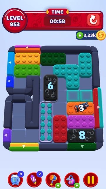 Color Block Jam 953 Уровень смотреть онлайн