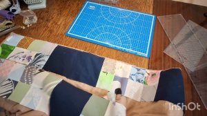 Начала шить одеяло пэчворк. Сразу возникли проблемы.