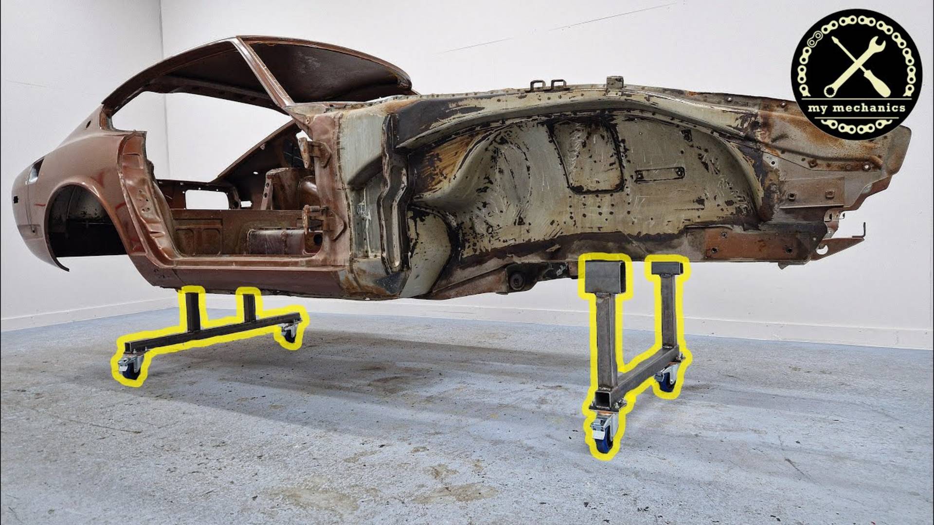 Building a Car Dolly - Moving a Car with No Wheels (2160p_30fps_AV1-128kbit_AAC) смотреть онлайн