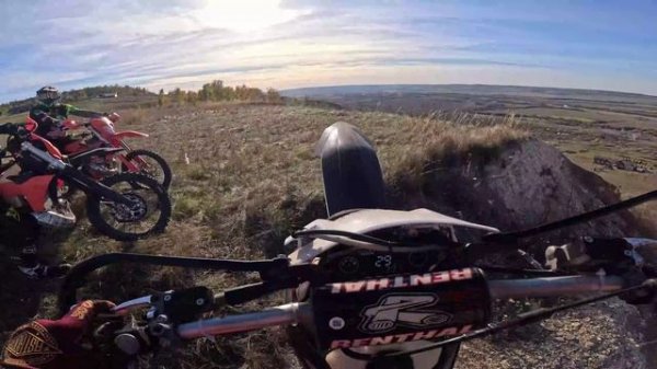 Общий финиш мотосезона, эндуро продолжается! Без тормозов и по полной! GR 8 300 2T (Hengjian Z300)