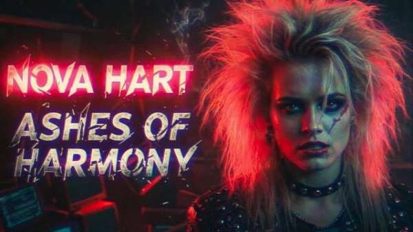 Nova Hart – Ashes of Harmony - 80s Hard Rock Transmission