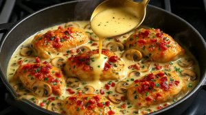 ОСТОРОЖНО! Эта Курица с Грибами — вызывает ПРИВЫКАНИЕ! 😋 Вы будете готовить её 3 раза в неделю!