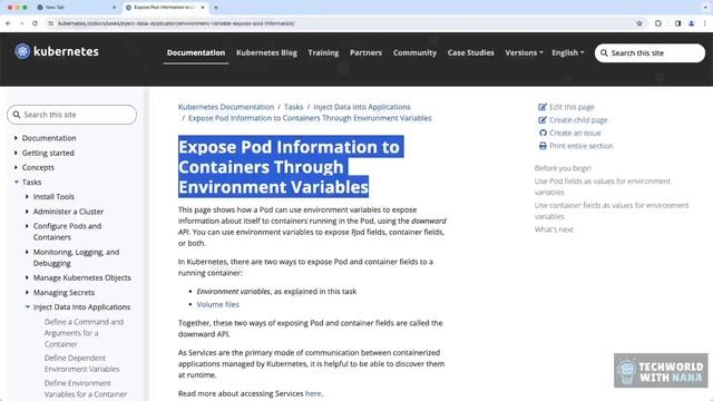 7.4 Exposing Pod Information смотреть онлайн