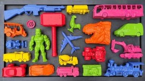 Чистим игрушечные гоночные машинки, Грузовики Molen, Поезда, Стальные цистерны, Автобусы Telolet, Са