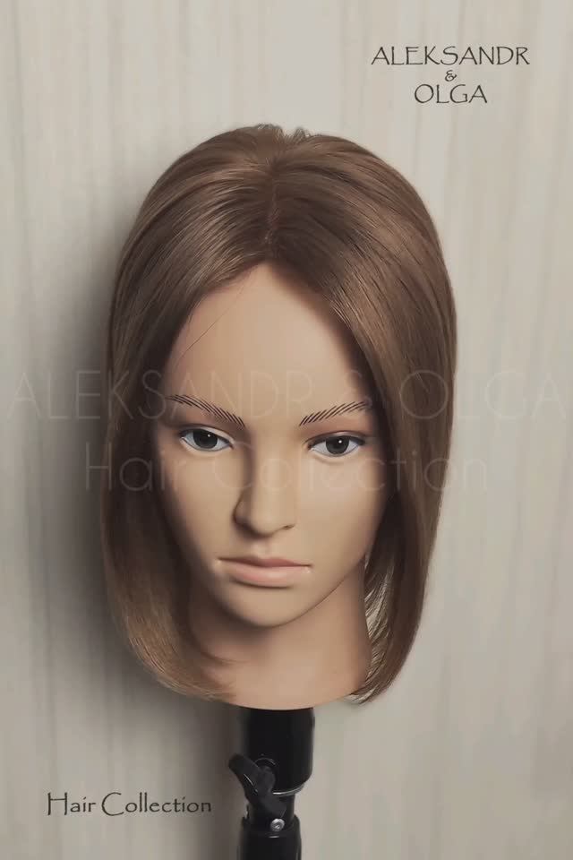 Теменная НАКЛАДКА - на моно (с имитацией кожи головы) - В НАЛИЧИИ (арт. ТНср - 052) #постиж смотреть онлайн