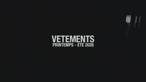 Показ коллекции Vetements весна-лето 2026