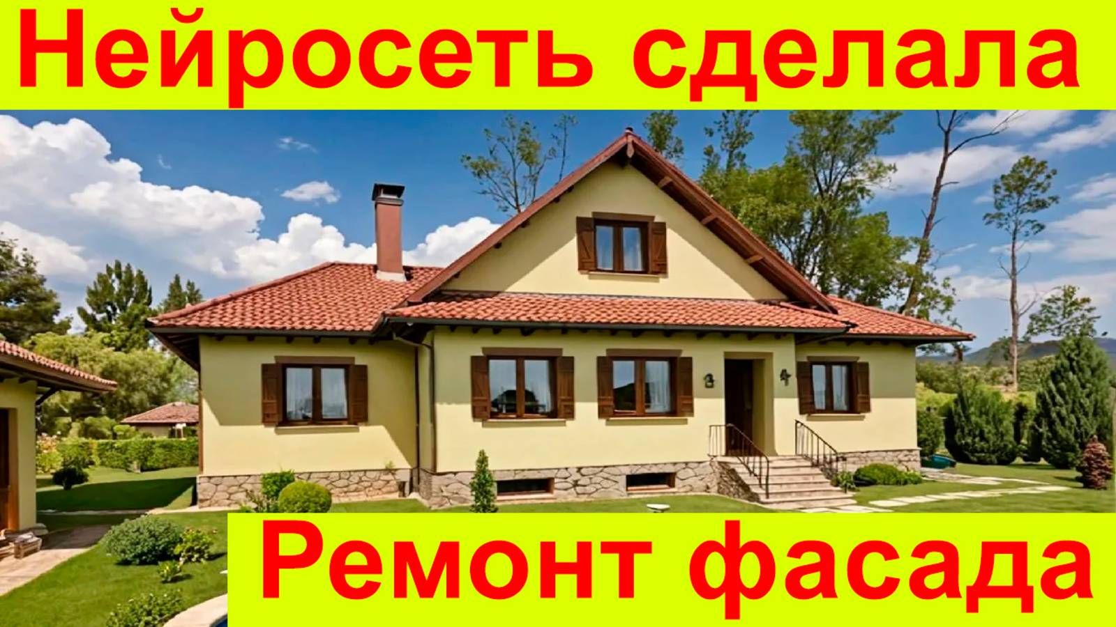 Я СДЕЛАЛ 45 ВАРИАНТОВ ФАСАДА ЗА 1 ЧАС В НЕЙРОСЕТИ. ДИЗАЙН ФАСАДА СТАРОГО ДОМА ПО ФОТО С ПОМОЩЬЮ ИИ смотреть онлайн