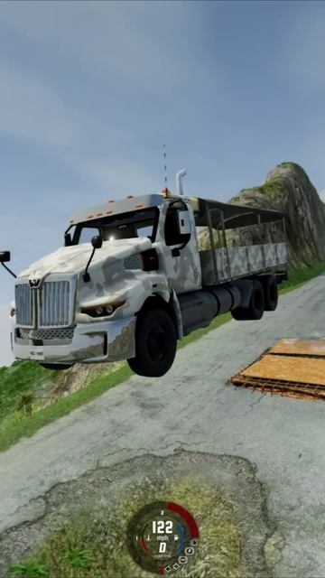 Грузовик в BeamngDrive смотреть онлайн