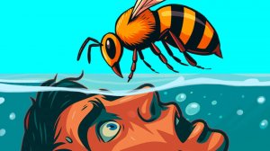 Худшее, что делать при атаке пчёл 🐝 Как спастись