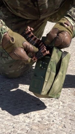 Мягкий Пулеметный Короб на Пулемет Калашникова ПКМ – ссылка на обзор в описании #SHORTS