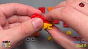 Собираем удильщика из конструктора QBRIX KIDS - детские конструкторы с видеоинструкцией