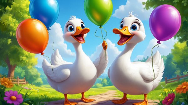 ГУСИ ГУСИ ГА ГА ГА. ЕСТЬ ХОТИТЕ? Детская песни . Гуси Га Га . Видео для детей