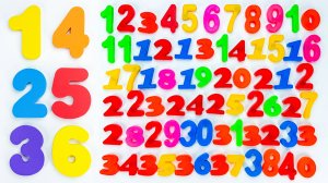 Учим Счёт До 40 🌈 Магнитные Цифры и Числовой Ряд
