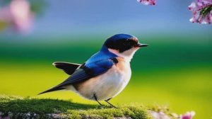 Звуки природы. Природа. Птицы. Звук пения Ласточки в деревне утром