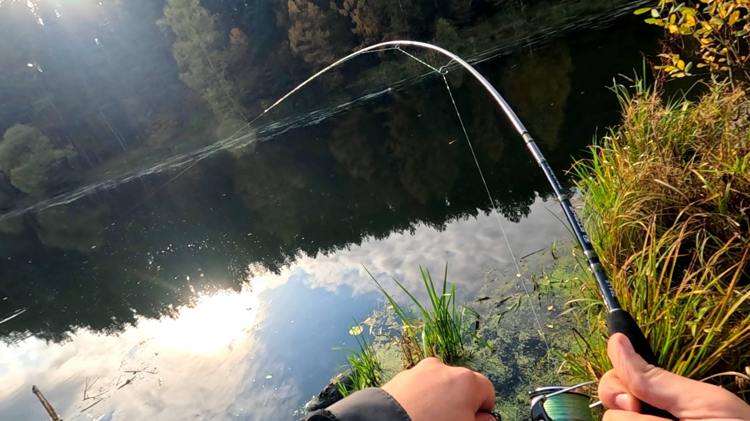 ДЖИГ- РИГ! Рыбалка на Ультралайт! НОВИНКА CF STRIKE 744 LS!