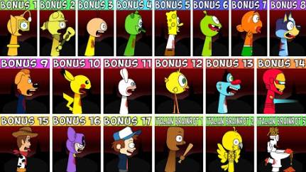 ВСЕ OC & BONUS Characters From Sprunki Wenda Treatment смотреть онлайн