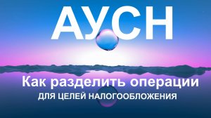 АУСН. Как разделить операции на учитываемые и не учитываемые при определении объекта налогообложения