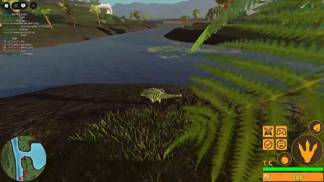 Анкилозавр в Dinosaur Live в роблоксе!!Dinosaur Live in Roblox||ТГ В ОПИСАНИИ смотреть онлайн