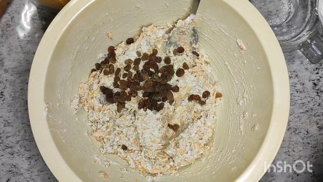 Тыквенно-овсяное печенье с корицей без масла, сахара и муки