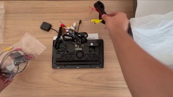 Распаковка андроид магнитолы Topway T133