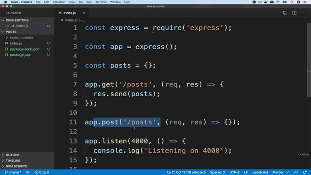 4. Posts Service Creation (2) смотреть онлайн