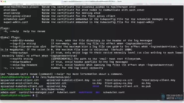 18.3 Renew Certificates смотреть онлайн