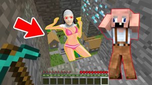GRANDPA КОПАЛ ШАХТУ И НАШЕЛ ДЕВУШКУ В МАЙНКРАФТ   НУБИК В MINECRAFT ТРОЛЛИНГ ЛОВУШКА GRANNY