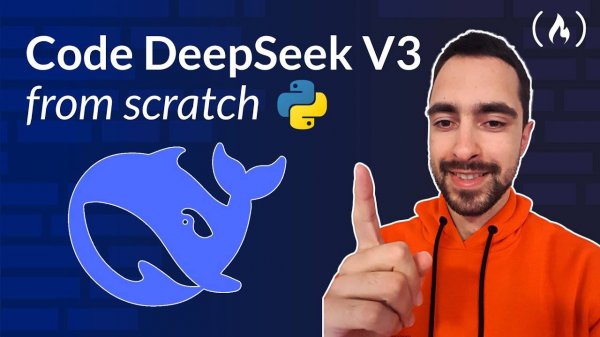 Код DeepSeek V3 с нуля на Python