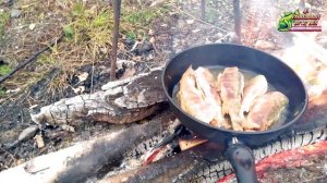 Рецепт самого вкусного жаренного хариуса доступен для немногих, но хоть посмотрите как это вкусно