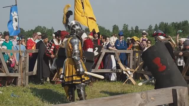 Поединок рыцарей (Исторический фестиваль "Сибирский огонь" - 2016). смотреть онлайн