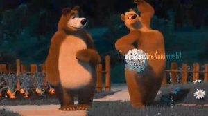 Клип /Маша и Медведь/Сто сердец/Совместка