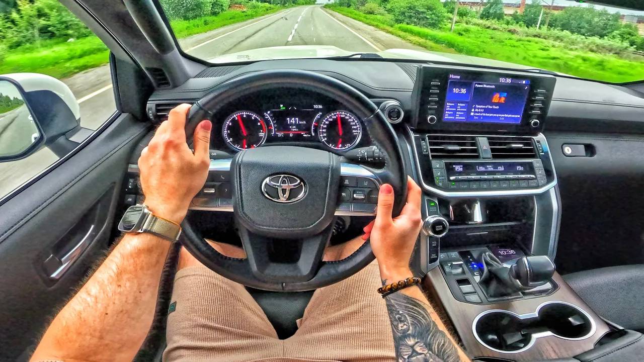 2024 Toyota Land Cruiser 300 3.4 AT - ТЕСТ-ДРАЙВ ОТ ПЕРВОГО ЛИЦА смотреть онлайн