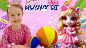 ✨Развивашка для детей✨ Малышка Диана в деле)) Детский канал HUNNY DI💕
