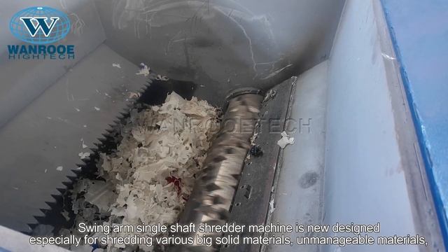 Промышленный шредер для измельчения IBC-контейнеров контейнеров смотреть онлайн