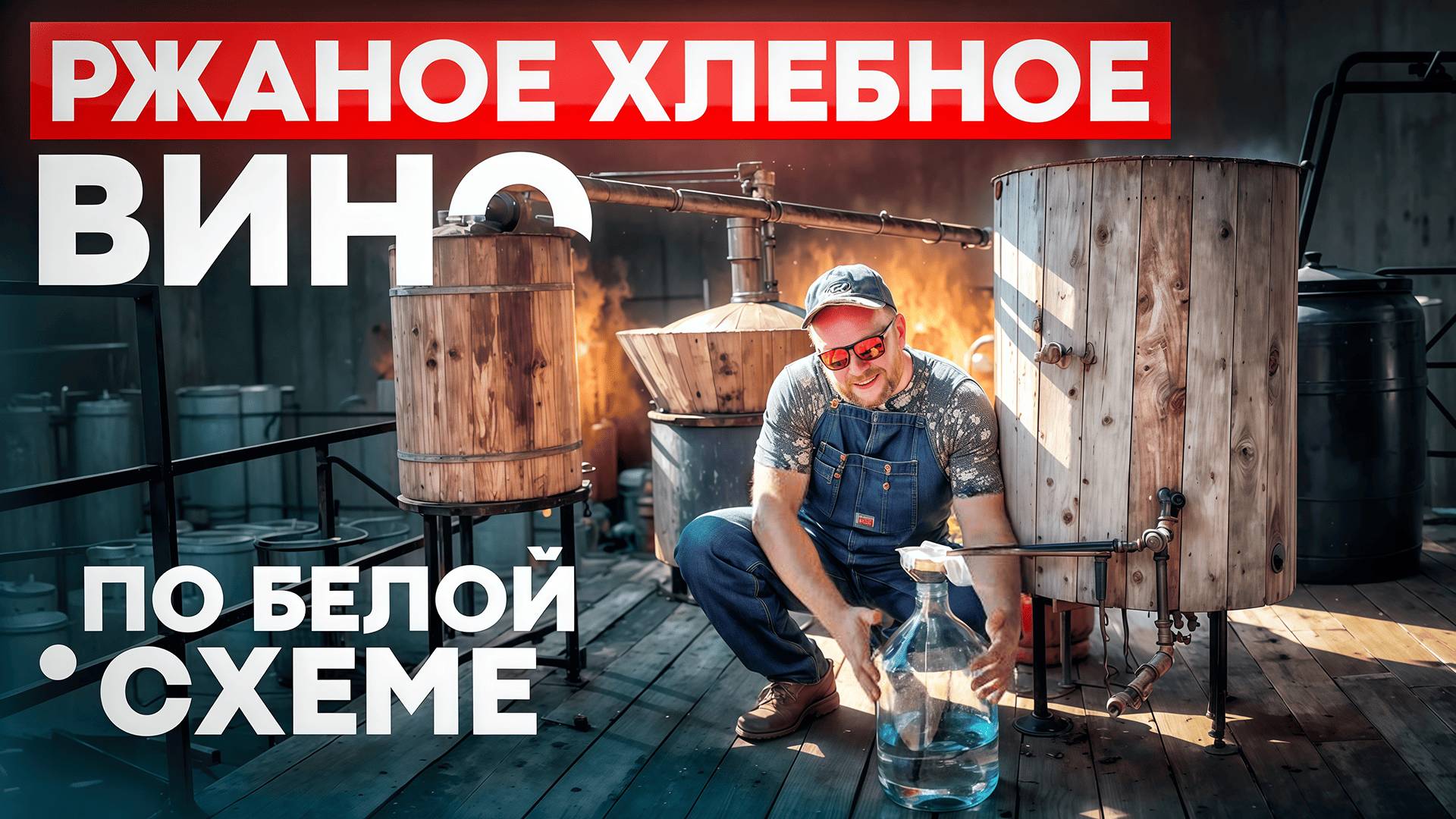 Хлебное вино по белой схеме