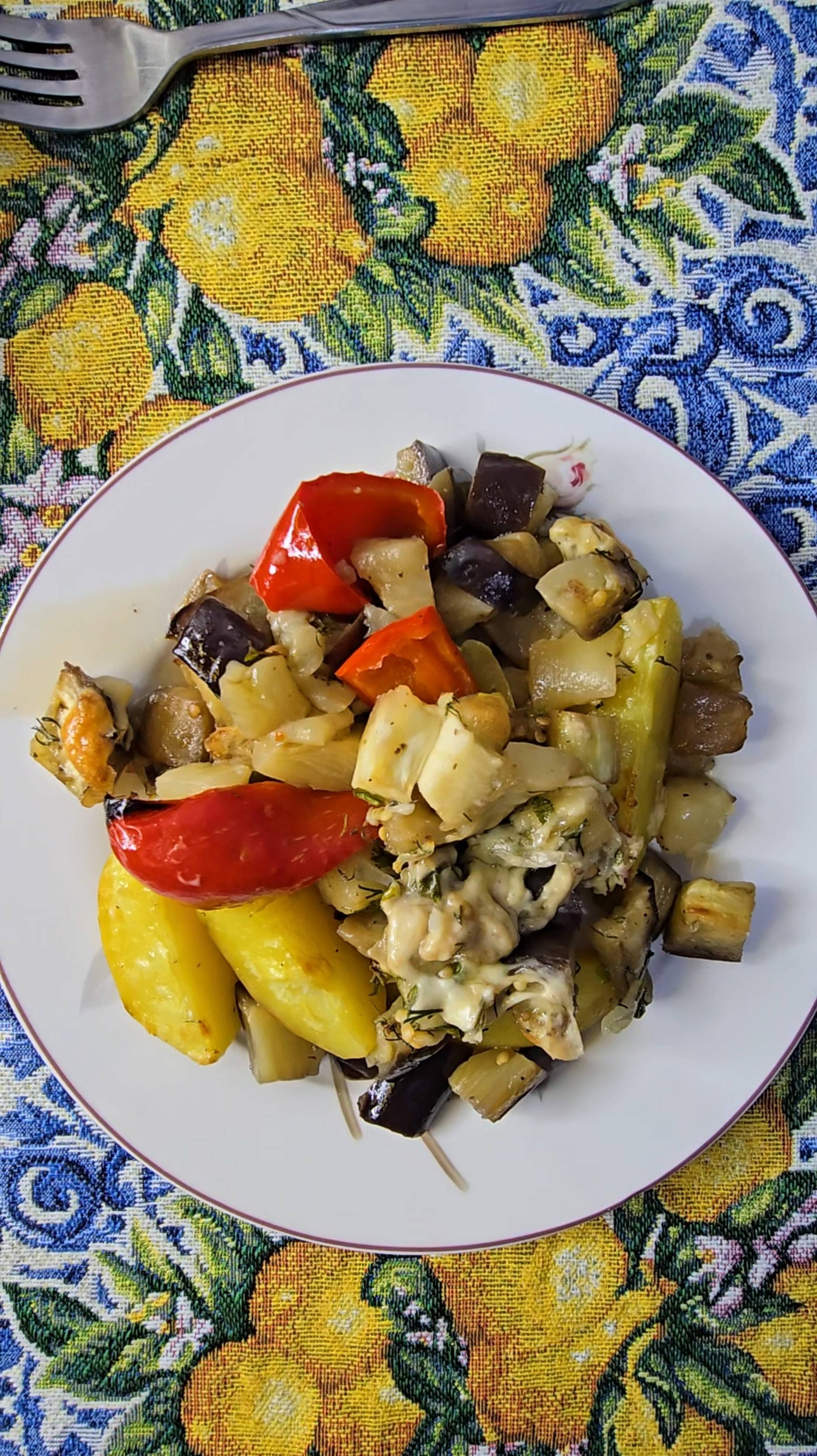 Овощи тушеные 🍆🥔 Рубрика Готовим вместе 🤗 Мукбанг 🍛 смотреть онлайн