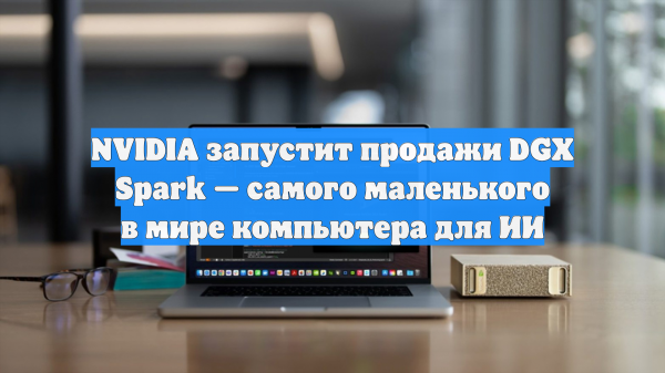 NVIDIA запустит продажи DGX Spark — самого маленького в мире компьютера для ИИ