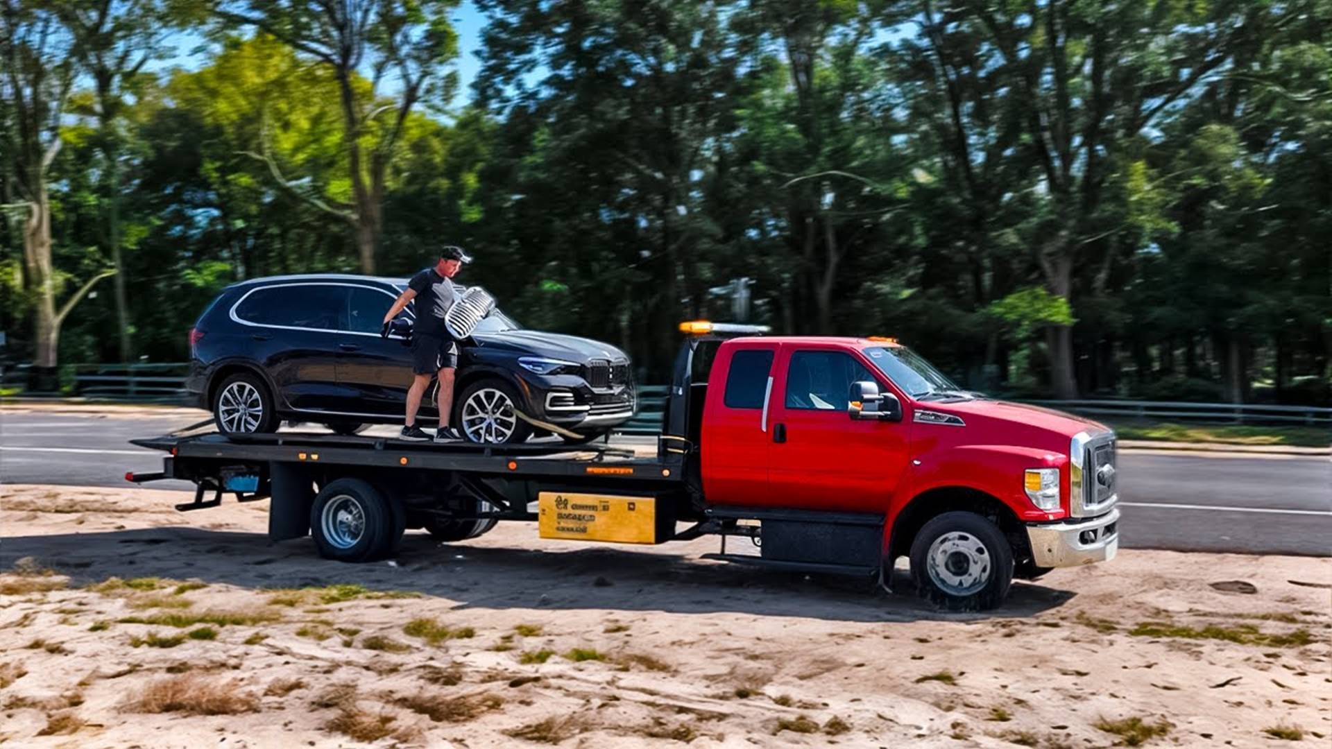 Первые ПРОБЛЕМЫ - Рейс на ЭВАКУАТОРЕ. США