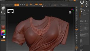 Наложения (проекция) объектов друг на друга в ZBrush . Кисть MatchMaker и Move с ограничениями.