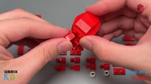 Собираем осьминога из конструктора QBRIX KIDS - детские конструкторы с видеоинструкцией