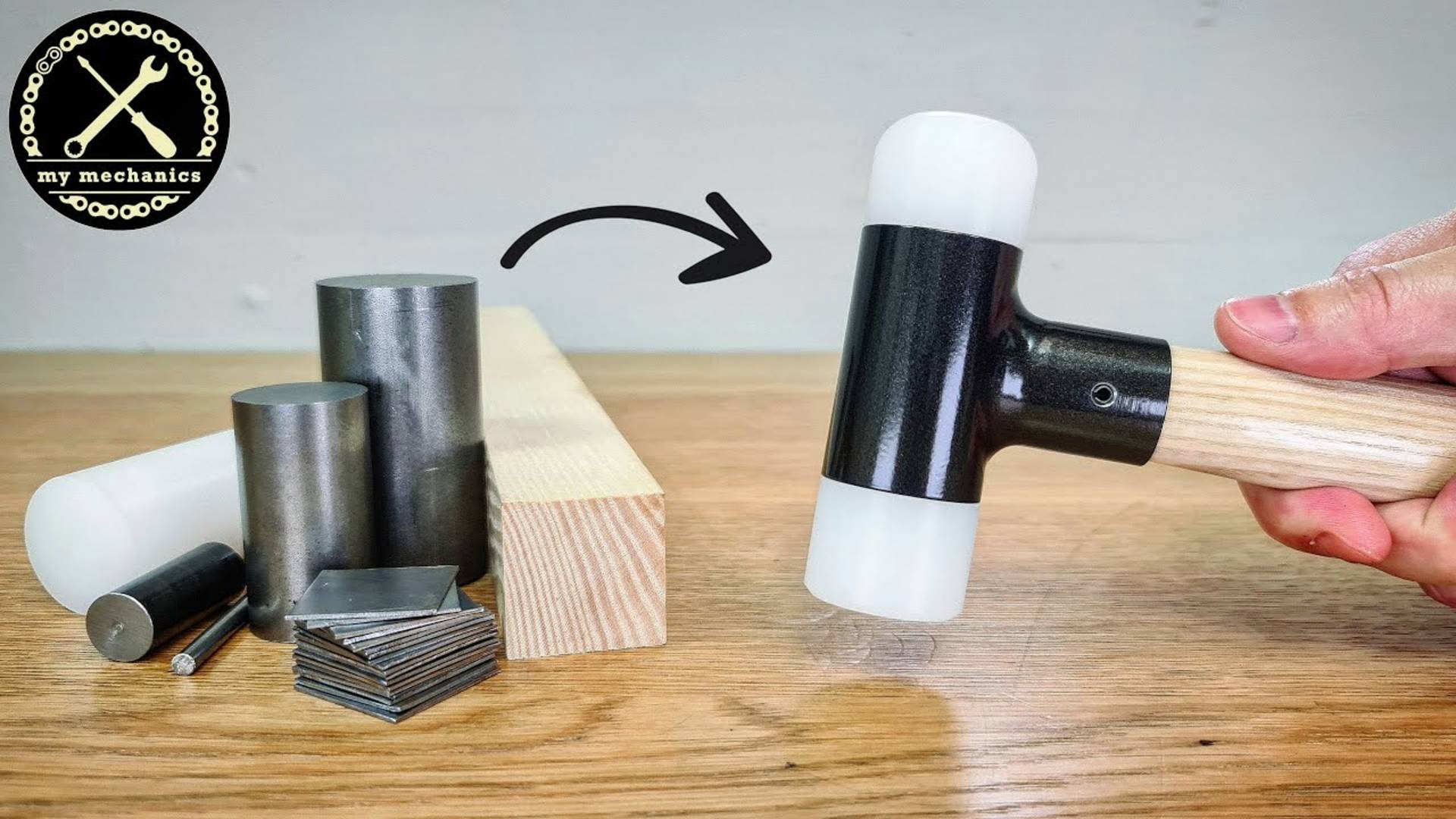 Making A Dead Blow Mallet - Inspired By 'PB Swiss Tools' (2160p_25fps_AV1-128kbit_AAC)