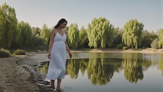 Taila Arden - Sous le vent du matin 💖 (Vídeo musical) Natural older woman. смотреть онлайн