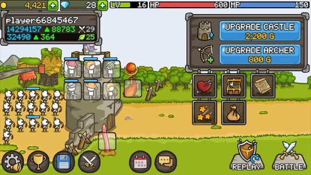 защити башню от монстров GrowCastle